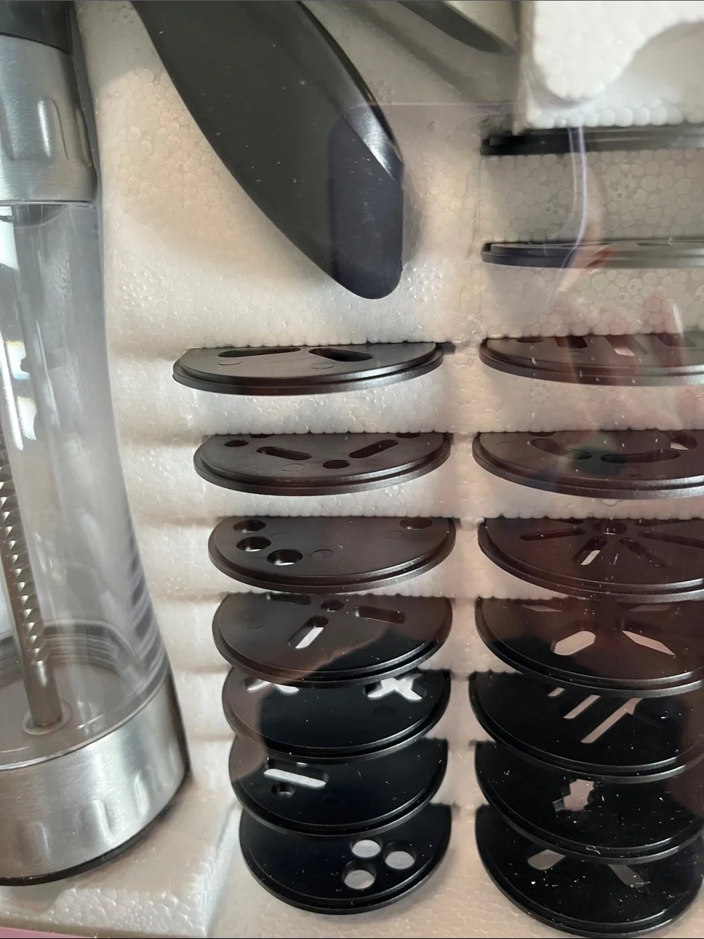 Wilton Cookie Pro Ultra II Cookie Press - Silver and Black